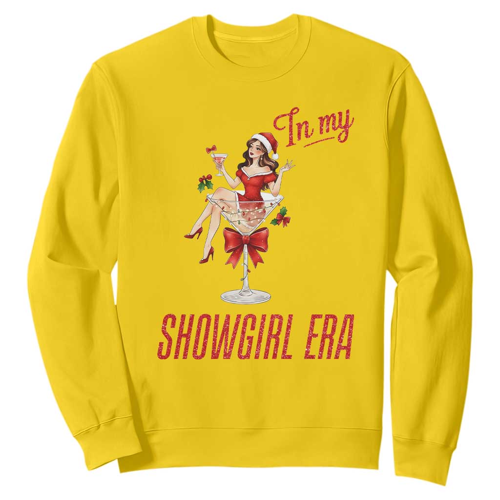 Santa Girls Christmas Sweatshirt In My Costume Era TS14 Daisy Print Your Wear