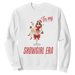 Santa Girls Christmas Sweatshirt In My Costume Era TS14 White Print Your Wear