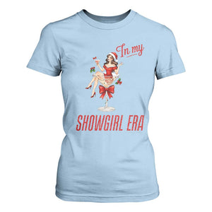 Santa Girls Christmas T Shirt For Women In My Costume Era TS14 Light Blue Print Your Wear