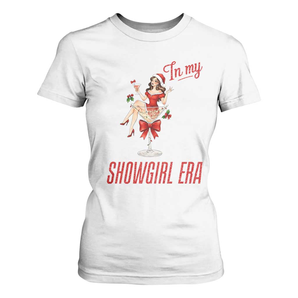 Santa Girls Christmas T Shirt For Women In My Costume Era TS14 White Print Your Wear