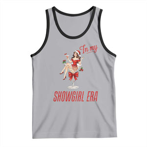 Santa Girls Christmas Tank Top In My Costume Era TS14 Athletic Heather Black Print Your Wear