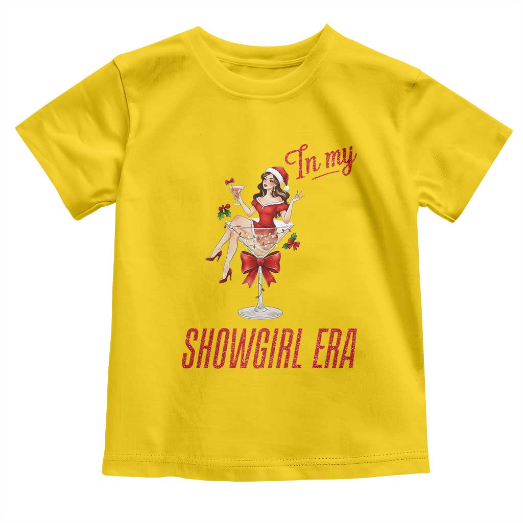 Santa Girls Christmas Toddler T Shirt In My Costume Era TS14 Daisy Print Your Wear