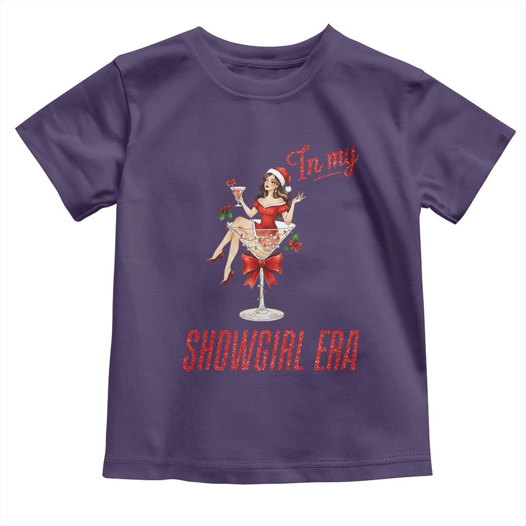 Santa Girls Christmas Toddler T Shirt In My Costume Era TS14 Purple Print Your Wear