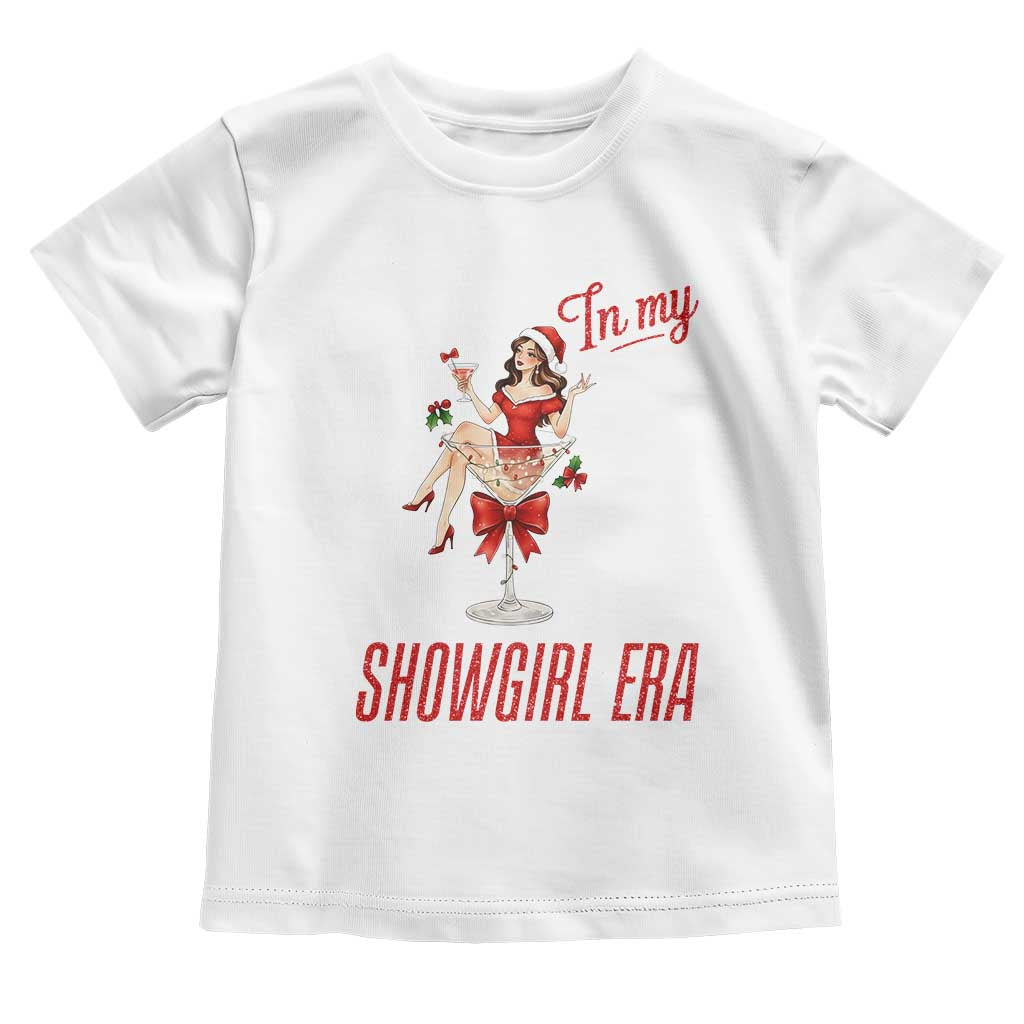 Santa Girls Christmas Toddler T Shirt In My Costume Era TS14 White Print Your Wear