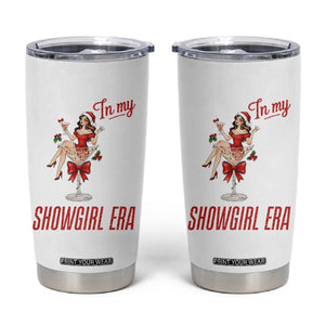 Santa Girls Christmas Tumbler Cup In My Costume Era TS14 White Print Your Wear