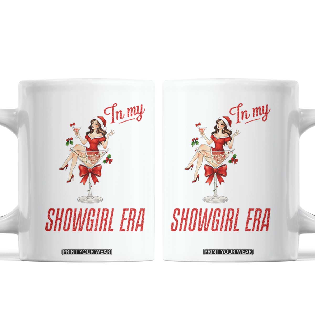 Santa Girls Christmas Coffee Mug In My Costume Era TS14 White Print Your Wear