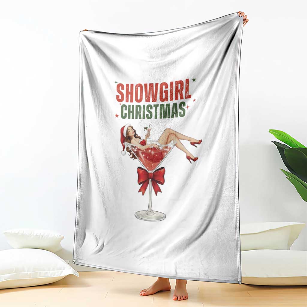 Santa Girls Christmas Throw Blanket TS14 Print Your Wear