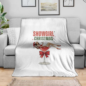 Santa Girls Christmas Throw Blanket TS14 Print Your Wear