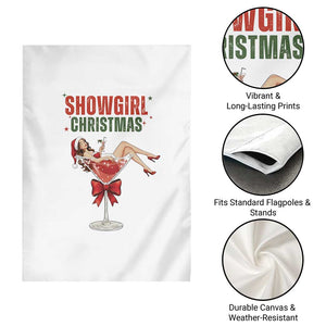 Santa Girls Christmas Garden Flag TS14 Print Your Wear