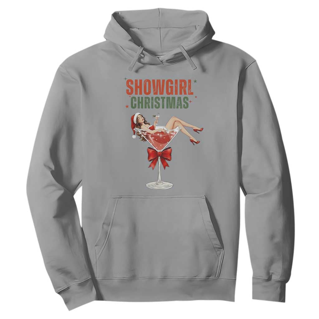 Santa Girls Christmas Hoodie TS14 Sport Gray Print Your Wear