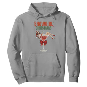 Santa Girls Christmas Hoodie TS14 Sport Gray Print Your Wear