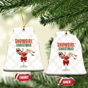 Santa Girls Christmas Ceramic Ornament TS14 Print Your Wear
