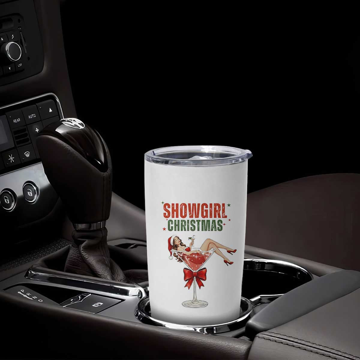 Santa Girls Christmas Tumbler Cup TS14 Print Your Wear