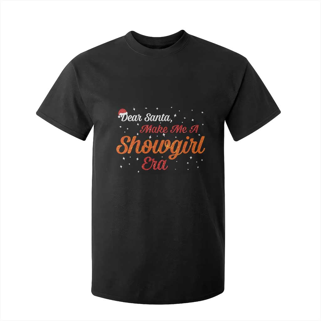 Santa Girls Christmas T Shirt For Kid Funny Trendy Quote TS14 Black Print Your Wear