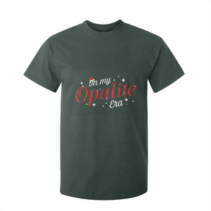 Santa Opalite Christmas T Shirt For Kid TS14 Dark Forest Green Print Your Wear