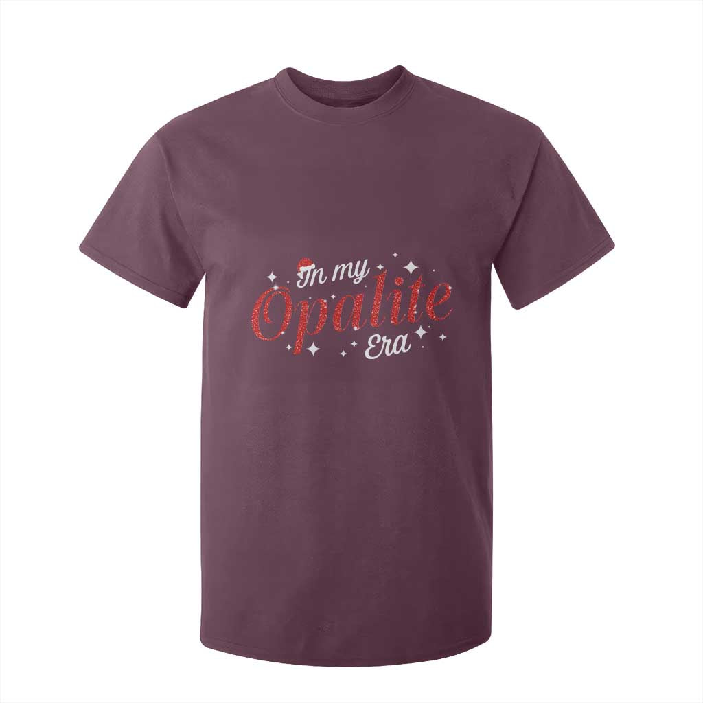 Santa Opalite Christmas T Shirt For Kid TS14 Maroon Print Your Wear