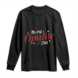 Santa Opalite Christmas Long Sleeve Shirt TS14 Black Print Your Wear