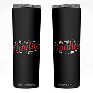 Santa Opalite Christmas Skinny Tumbler TS14 Black Print Your Wear