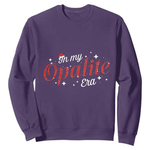 Santa Opalite Christmas Sweatshirt TS14 Purple Print Your Wear