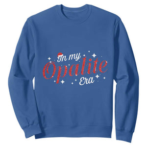 Santa Opalite Christmas Sweatshirt TS14 Royal Blue Print Your Wear