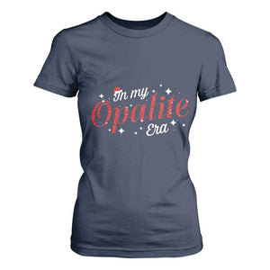 Santa Opalite Christmas T Shirt For Women TS14 Navy Print Your Wear