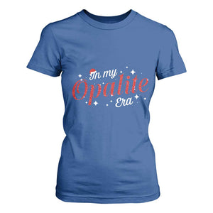 Santa Opalite Christmas T Shirt For Women TS14 Royal Blue Print Your Wear
