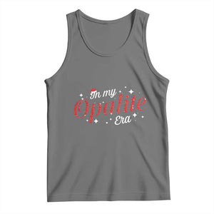 Santa Opalite Christmas Tank Top TS14 Black Heather Print Your Wear