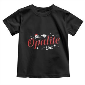 Santa Opalite Christmas Toddler T Shirt TS14 Black Print Your Wear