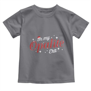 Santa Opalite Christmas Toddler T Shirt TS14 Charcoal Print Your Wear