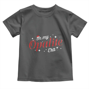 Santa Opalite Christmas Toddler T Shirt TS14 Dark Heather Print Your Wear
