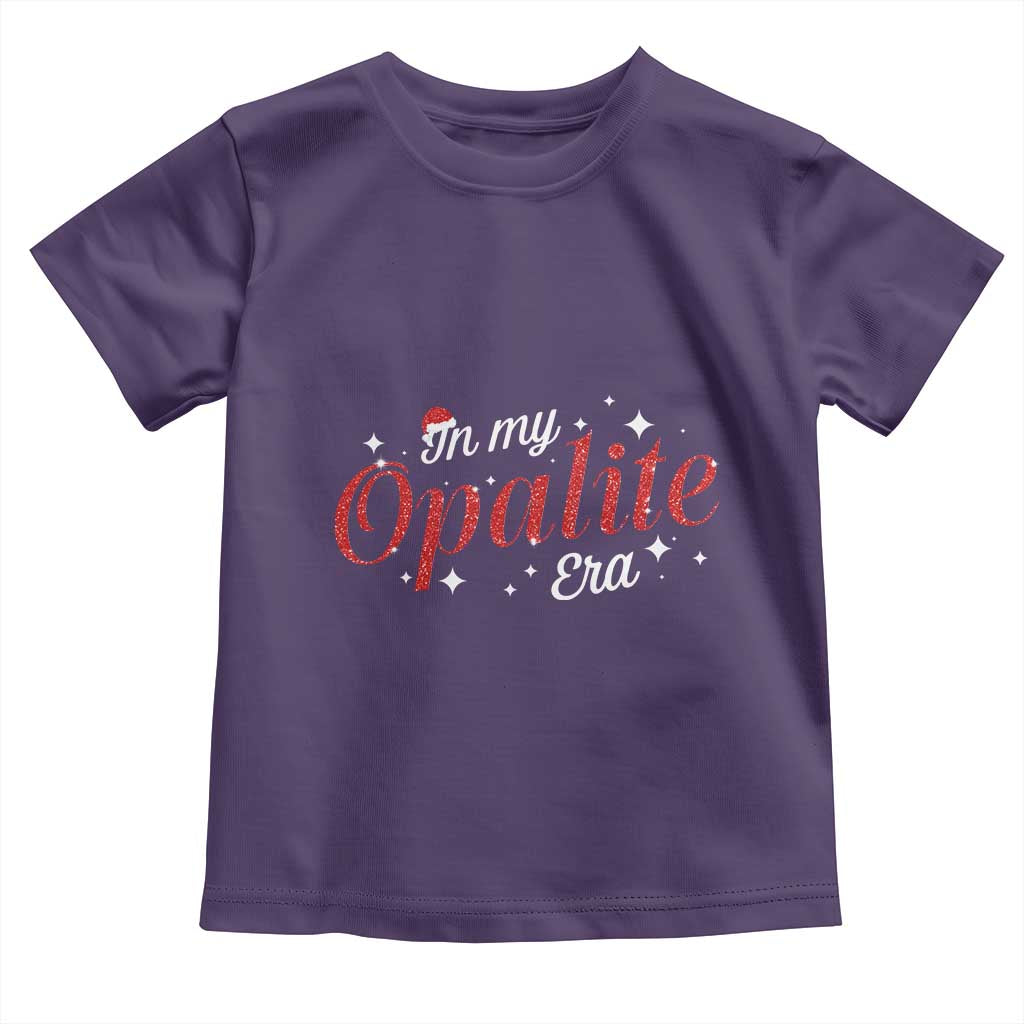 Santa Opalite Christmas Toddler T Shirt TS14 Purple Print Your Wear