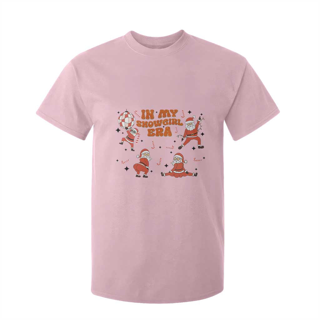 Funny Santa Girl Christmas T Shirt For Kid TS14 Light Pink Print Your Wear