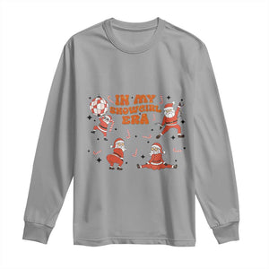 Funny Santa Girl Christmas Long Sleeve Shirt TS14 Sport Gray Print Your Wear