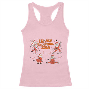 Funny Santa Girl Christmas Racerback Tank Top TS14 Light Pink Print Your Wear