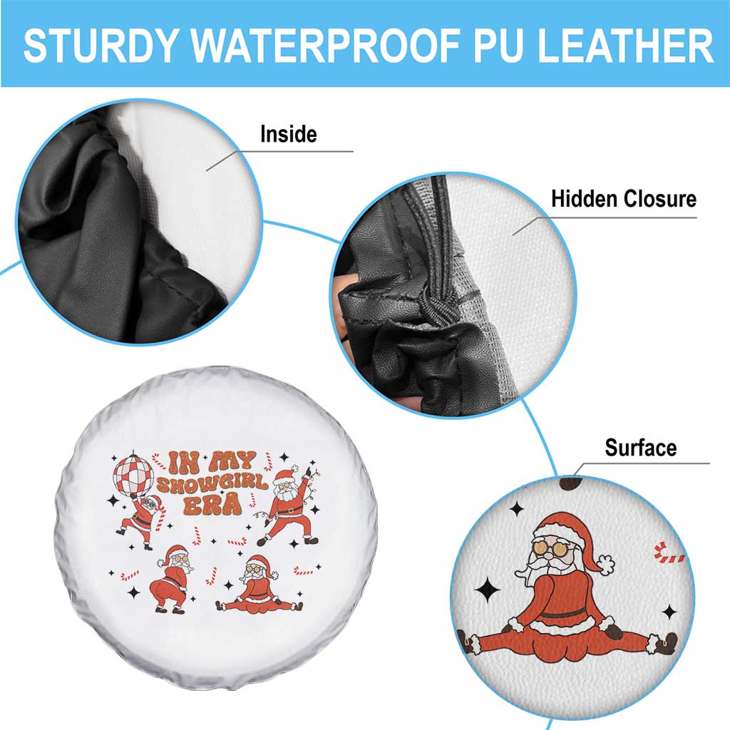 Funny Santa Girl Christmas Spare Tire Cover TS14 Print Your Wear