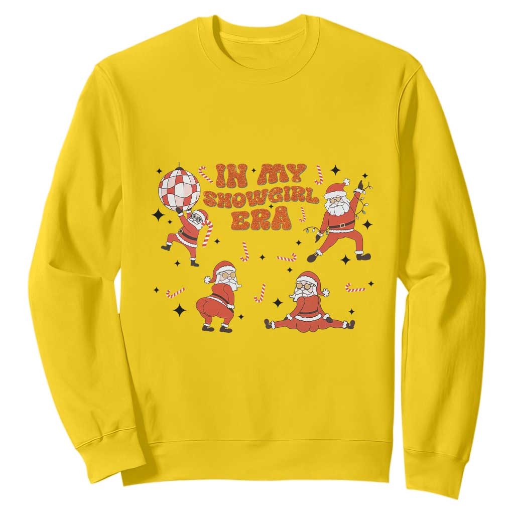 Funny Santa Girl Christmas Sweatshirt TS14 Daisy Print Your Wear