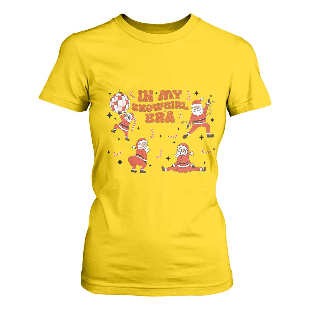 Funny Santa Girl Christmas T Shirt For Women TS14 Daisy Print Your Wear