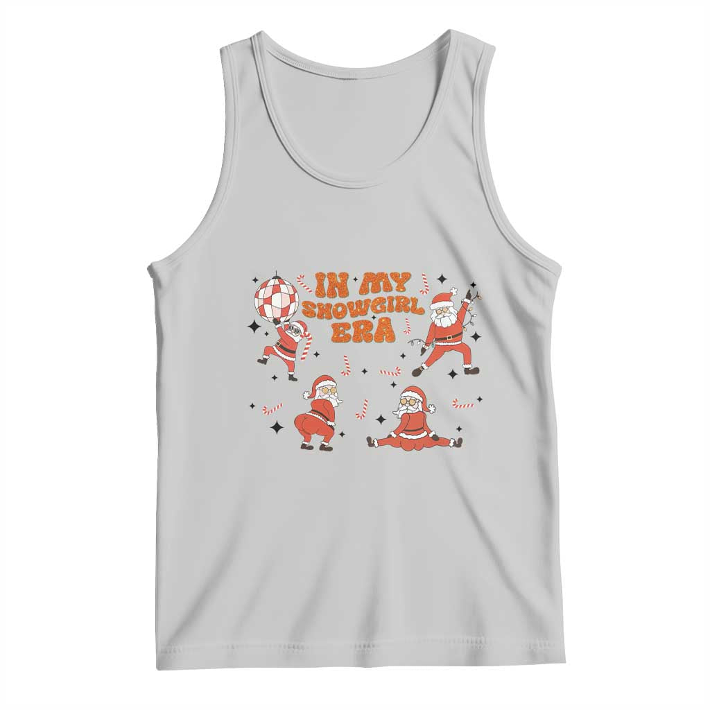 Funny Santa Girl Christmas Tank Top TS14 Ash Print Your Wear