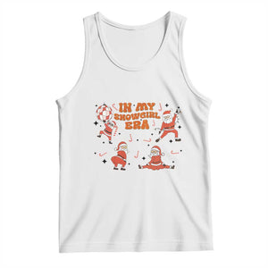 Funny Santa Girl Christmas Tank Top TS14 White Print Your Wear