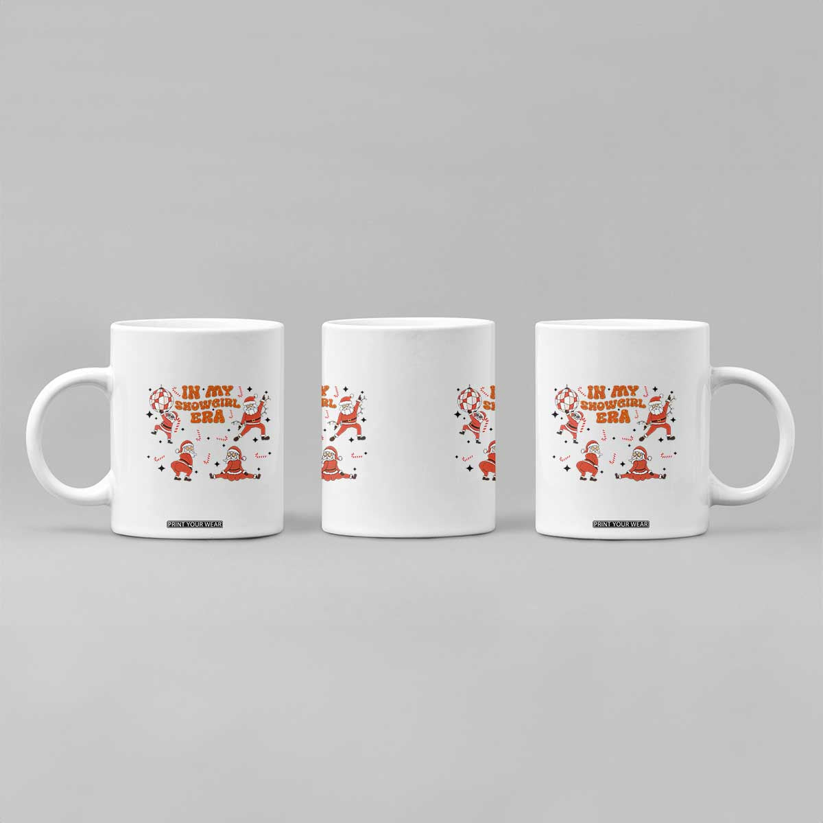 Funny Santa Girl Christmas Coffee Mug TS14 Print Your Wear