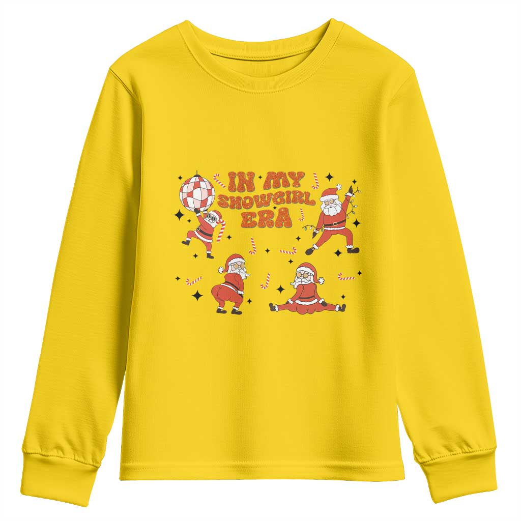 Funny Santa Girl Christmas Youth Sweatshirt TS14 Daisy Print Your Wear
