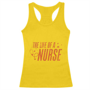 Funny Nurse Christmas Racerback Tank Top The Life Of A Nurse TS14 Daisy Print Your Wear