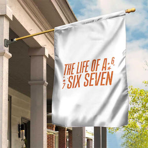 67 Six Seven Meme Garden Flag TS14 Print Your Wear