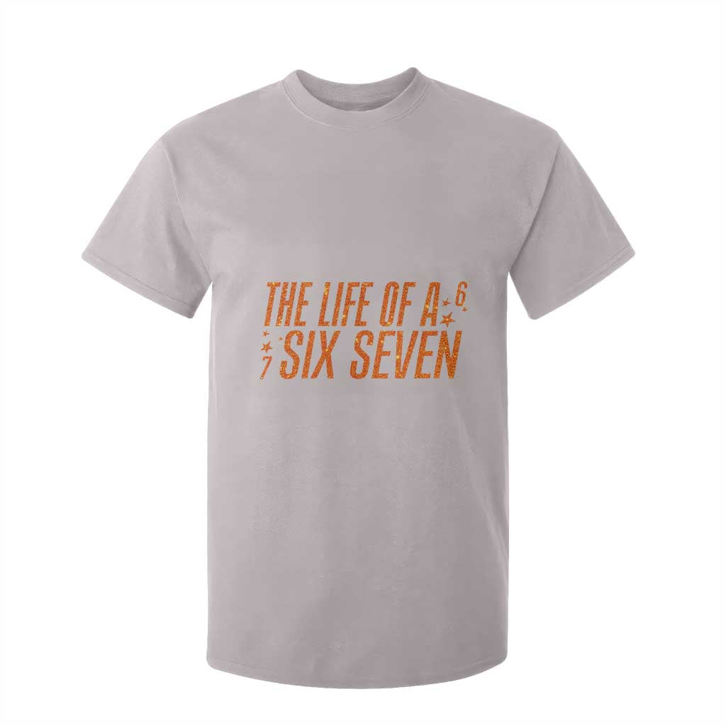 67 Six Seven Meme T Shirt For Kid TS14 Ice Gray Print Your Wear