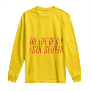67 Six Seven Meme Long Sleeve Shirt TS14 Daisy Print Your Wear
