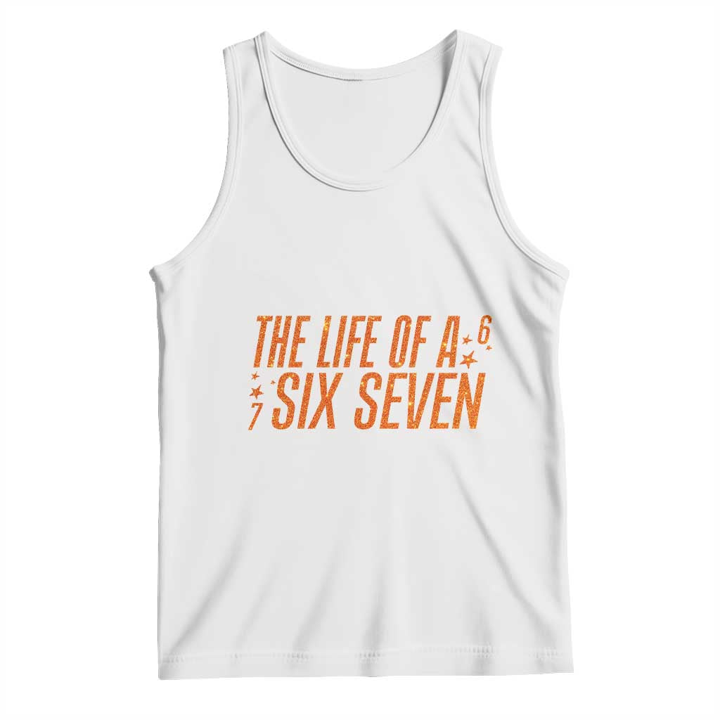67 Six Seven Meme Tank Top TS14 White Print Your Wear