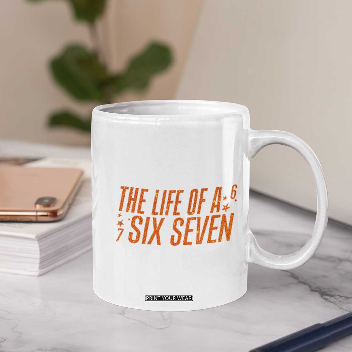 67 Six Seven Meme Coffee Mug TS14 Print Your Wear