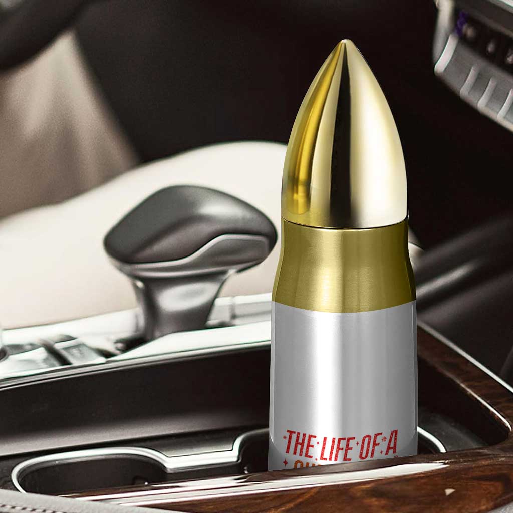 The Life Of A Christmas Girl Bullet Tumbler TS14 Print Your Wear