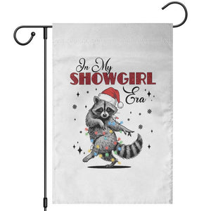 Funny Raccoon Christmas Garden Flag In My Costume Era Xmas TS14 White Print Your Wear