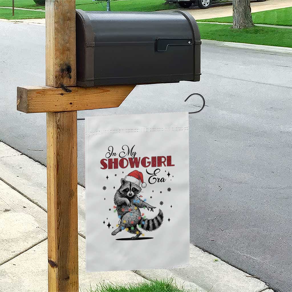 Funny Raccoon Christmas Garden Flag In My Costume Era Xmas TS14 Print Your Wear